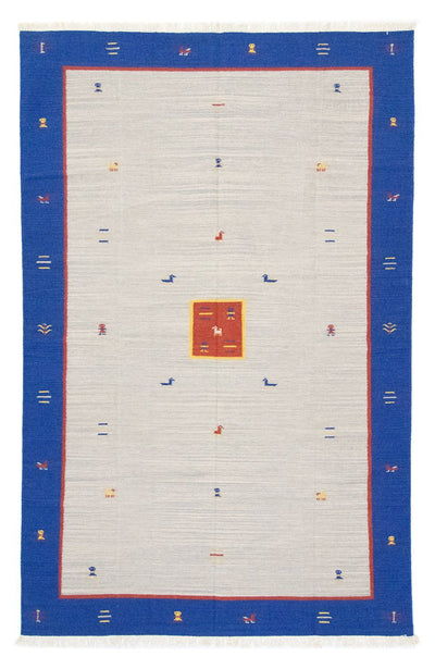 キリム モダン 絨毯 200x300cm - ウールラグ