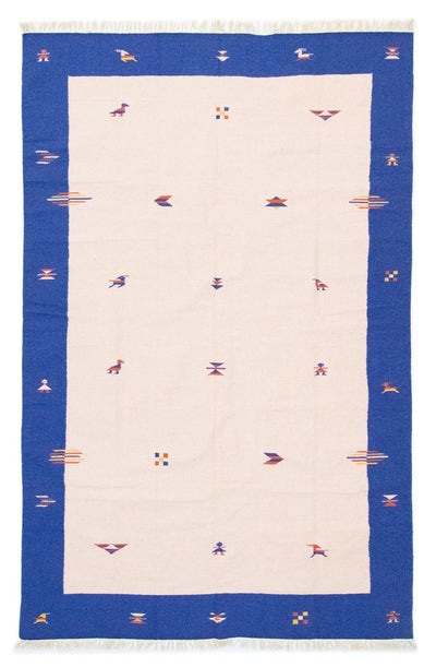 キリム モダン 絨毯 200x300cm - ウールラグ