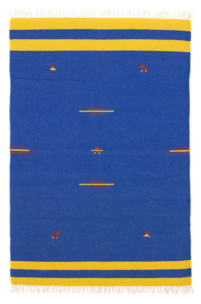 キリム モダン 絨毯 120x180cm - ウールラグ