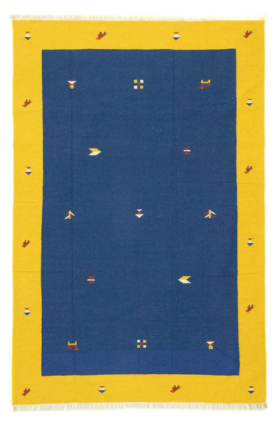 キリム モダン 絨毯 200x300cm - ウールラグ
