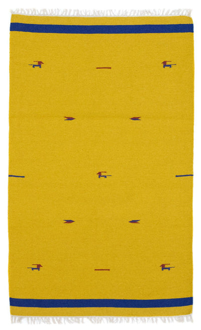 キリム モダン 絨毯 120x180cm - ウールラグ