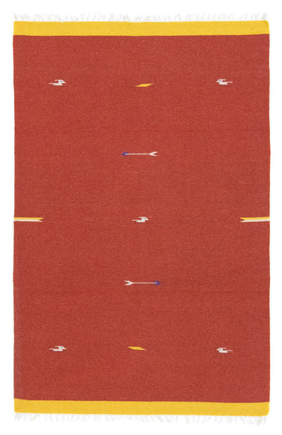 キリム モダン 絨毯 120x180cm - ウールラグ