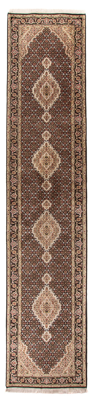 インド タブリーズ 絨毯 81x372cm - オリエンタル絨毯