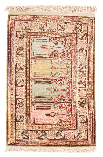 ヘレケ 絨毯 41x61cm - オリエンタル絨毯