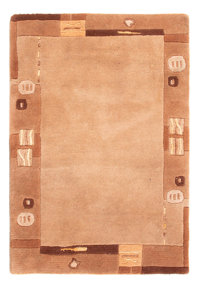 ネパール絨毯 60x90cm - ウールラグ