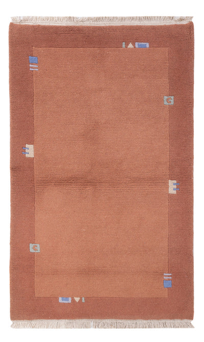 ネパール絨毯 90x160cm - ウールラグ