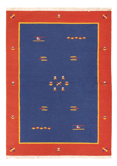 キリム モダン 絨毯 140x200cm - ウールラグ