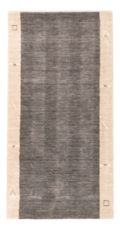 インド ギャベ 絨毯 70x140cm - ウールラグ