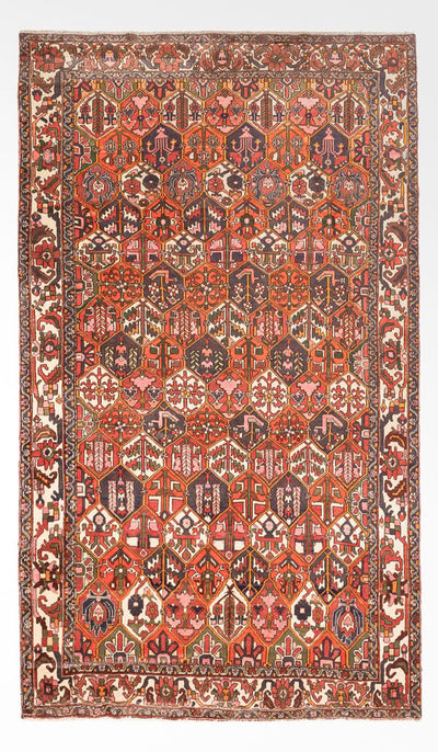 バフティアール 絨毯 210x310cm - ペルシャ絨毯