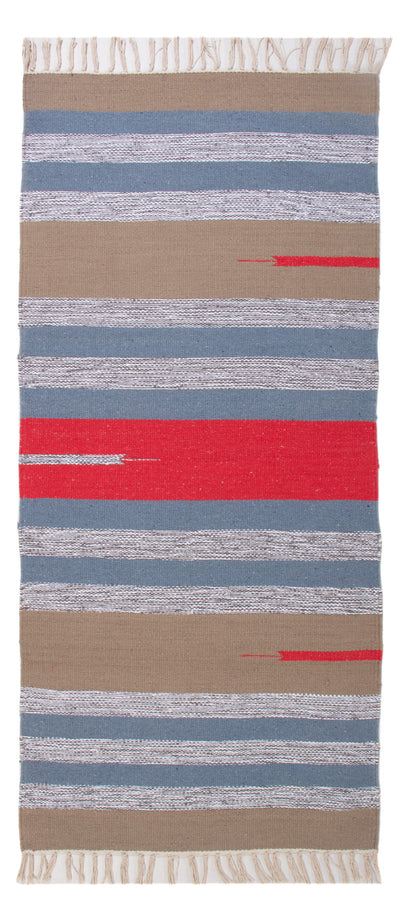 キリム モダン 絨毯 70x150cm