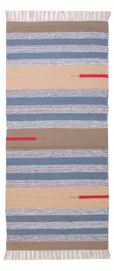 キリム モダン 絨毯 70x150cm