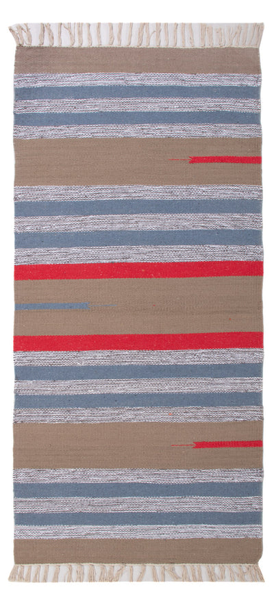 キリム モダン 絨毯 70x150cm
