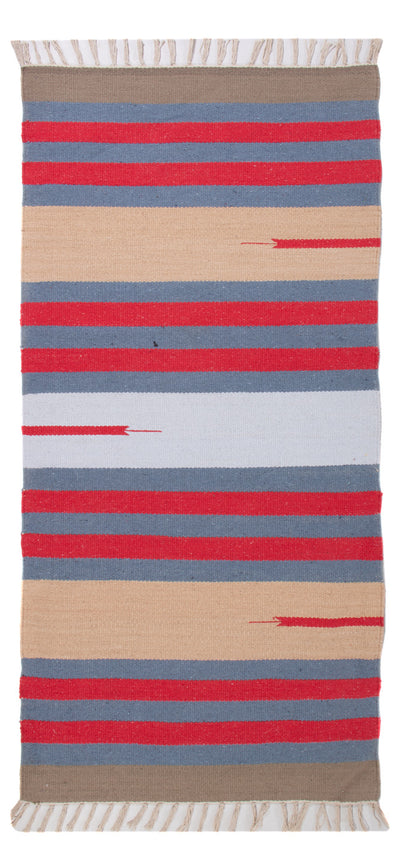 キリム モダン 絨毯 70x150cm