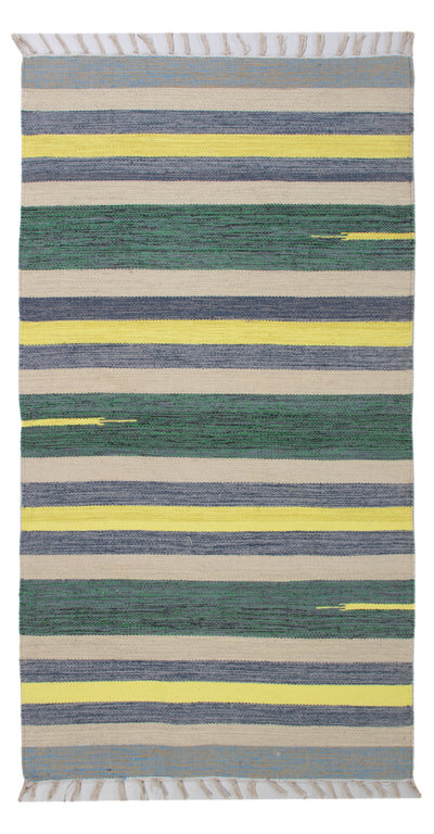 キリム モダン 絨毯 70x150cm