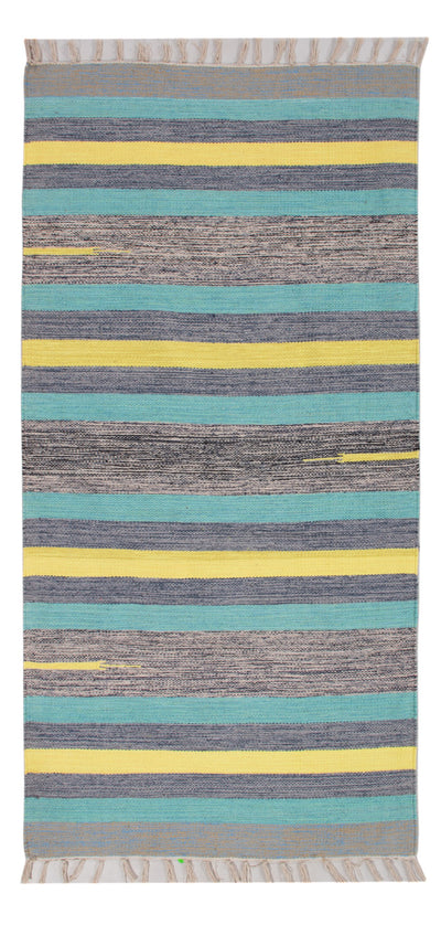 キリム モダン 絨毯 70x150cm