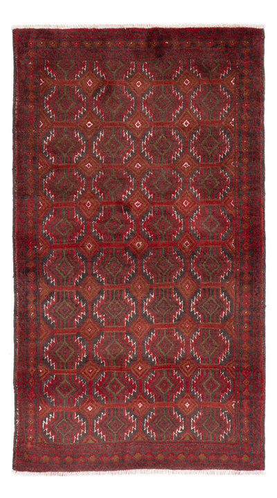 バルーチ絨毯 100x170cm - ペルシャ絨毯