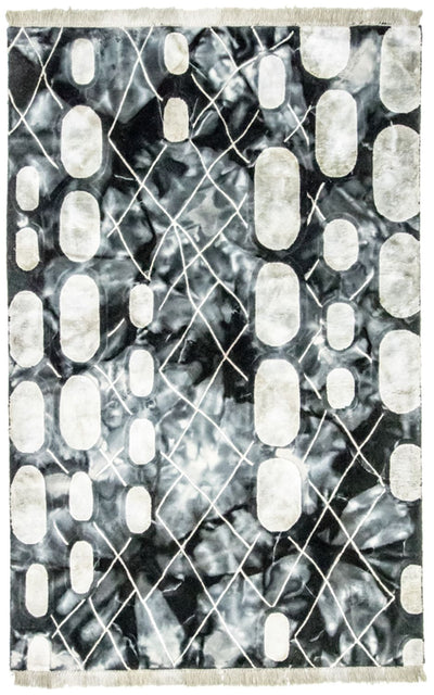 ネパール絨毯 127x192cm - ウールラグ