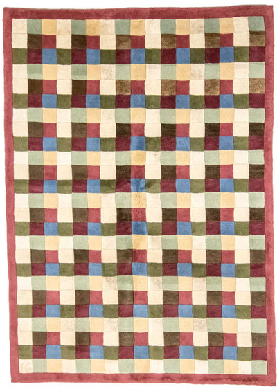 ネパール絨毯 160x225cm - ウールラグ