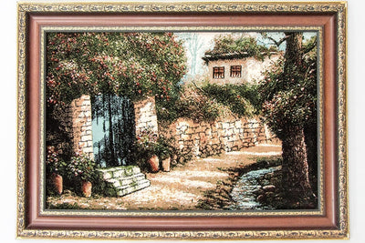 絵画絨毯 60x85cm - オリエンタル絨毯