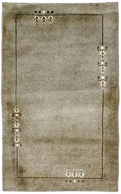 ネパール絨毯 92x148cm - ウールラグ