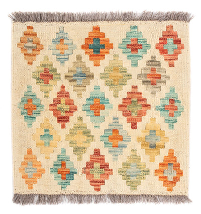 キリム マイメネ 絨毯 50x52cm - ウールラグ