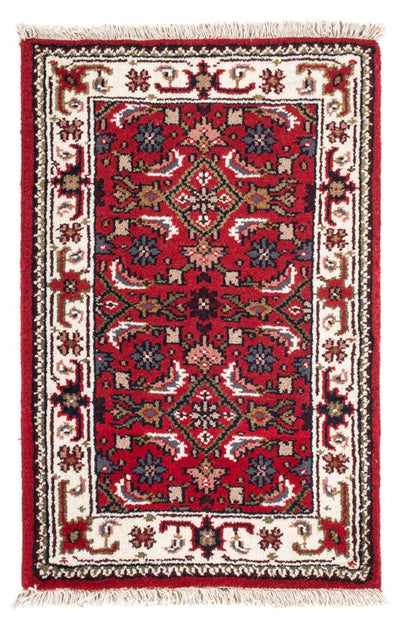 インド ビジャー 絨毯 60x90cm - オリエンタル絨毯 - レッド