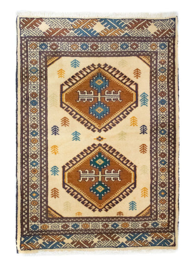 トルカマン絨毯 64x89cm - ペルシャ絨毯