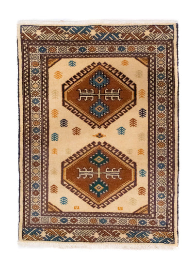 トルカマン絨毯 63x88cm - ペルシャ絨毯