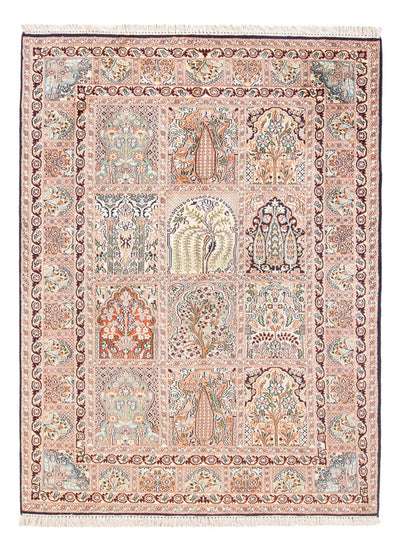 カシミールシルク 絨毯 123x178cm - オリエンタル絨毯
