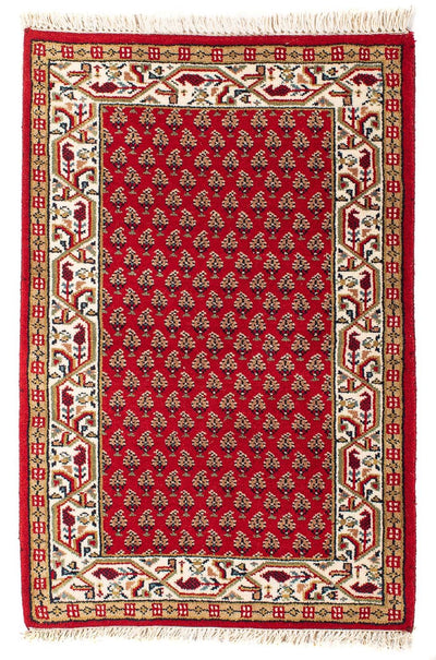 インド ミール 絨毯 60x90cm - オリエンタル絨毯