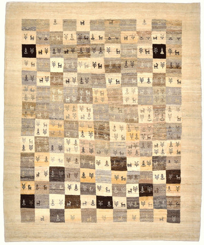 ロリバフト 絨毯 154x191cm - ペルシャウールラグ