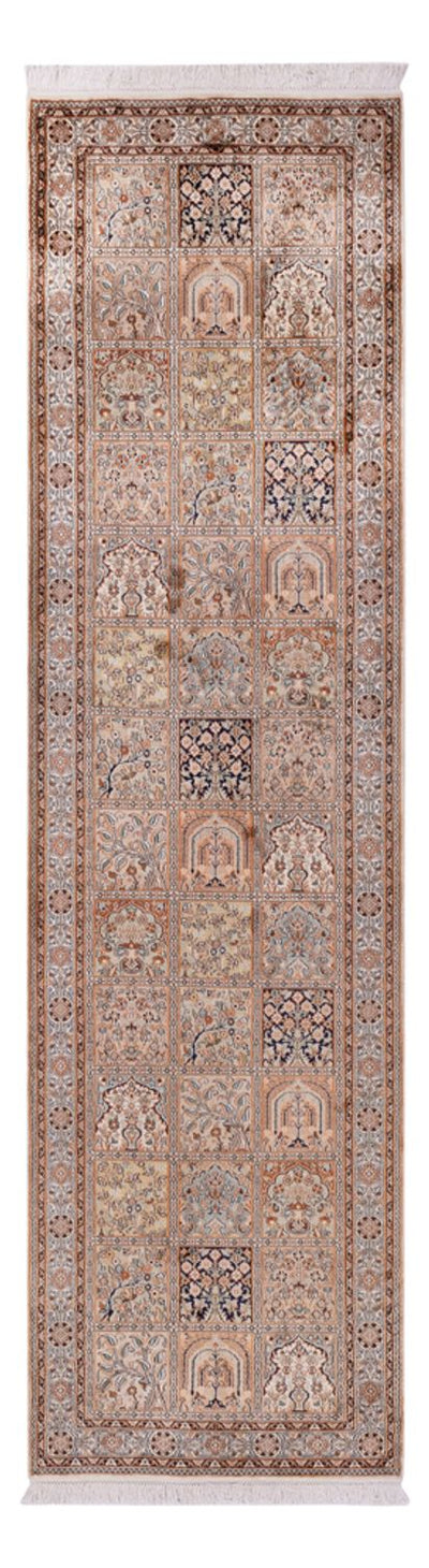 カシミールシルク 絨毯 81x307cm - オリエンタル絨毯