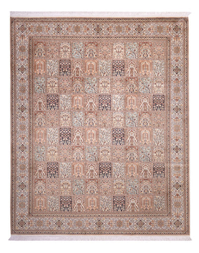 カシミールシルク 絨毯 246x304cm - オリエンタル絨毯