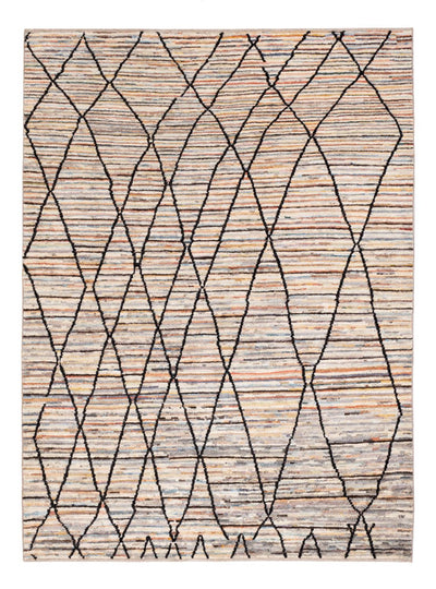 ベルベル絨毯 151x203cm - ウールラグ
