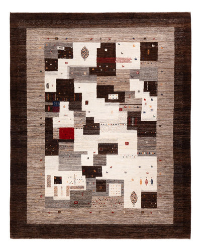 インド ロリバフト 絨毯 244x299cm - ウールラグ