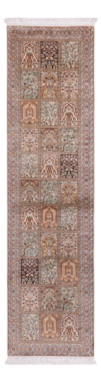 カシミールシルク 絨毯 79x304cm - オリエンタル絨毯