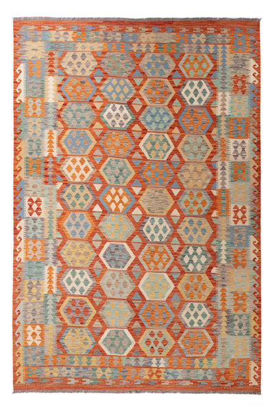 キリム マイメネ 絨毯 200x295cm - ウールラグ