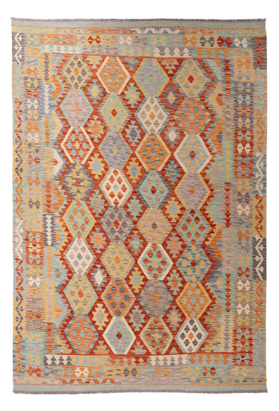 キリム マイメネ 絨毯 209x299cm - ウールラグ