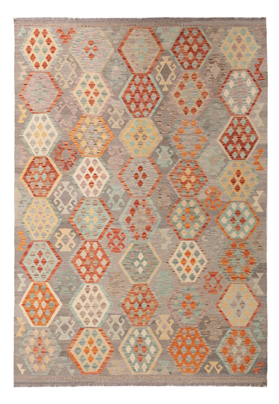 キリム マイメネ 絨毯 202x288cm - ウールラグ