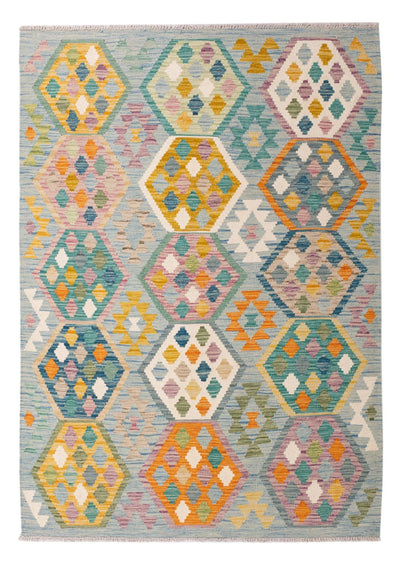 キリム マイメネ 絨毯 124x177cm - ウールラグ