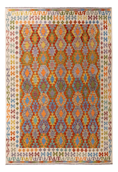 キリム マイメネ 絨毯 202x298cm - ウールラグ