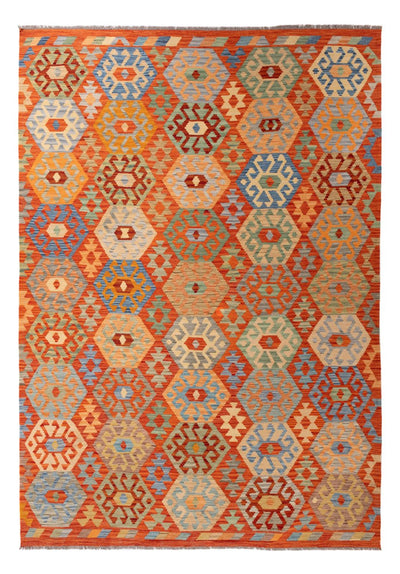 キリム マイメネ 絨毯 206x301cm - ウールラグ