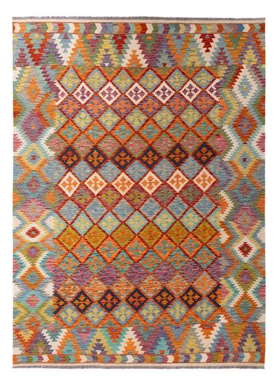 キリム マイメネ 絨毯 209x296cm - ウールラグ