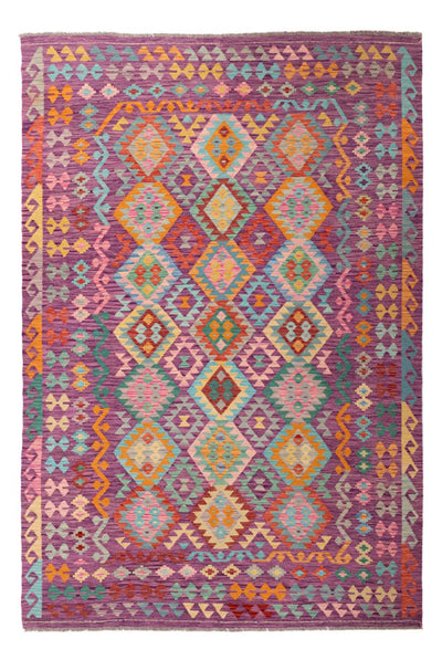 キリム マイメネ 絨毯 200x301cm - ウールラグ