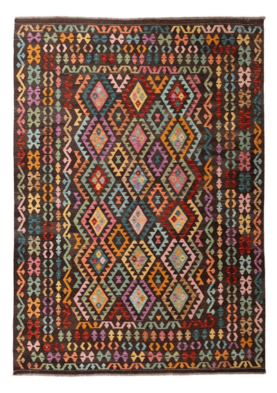 キリム マイメネ 絨毯 210x303cm - ウールラグ