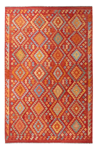 キリム マイメネ 絨毯 193x301cm - ウールラグ