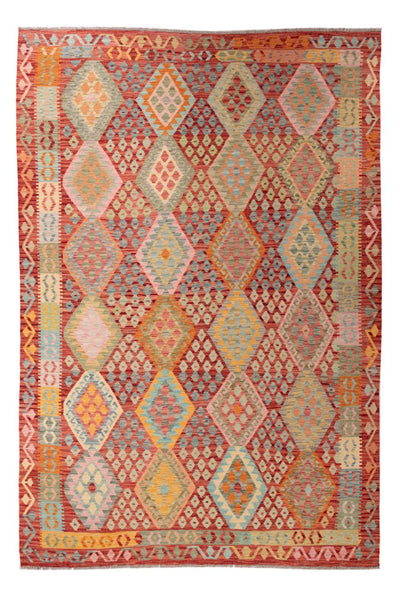 キリム マイメネ 絨毯 206x308cm - ウールラグ