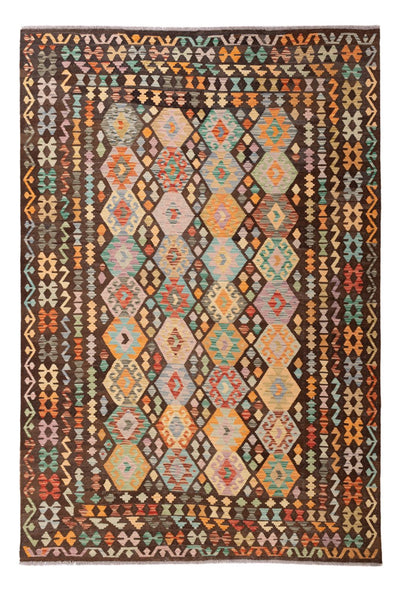 キリム マイメネ 絨毯 195x290cm - ウールラグ