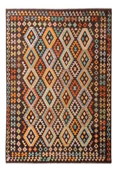 キリム マイメネ 絨毯 206x299cm - ウールラグ