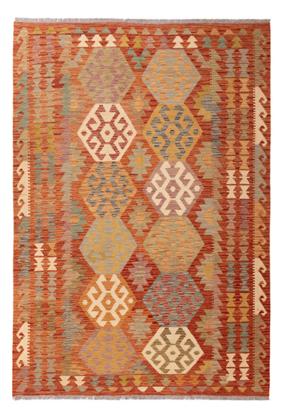 キリム マイメネ 絨毯 168x245cm - ウールラグ